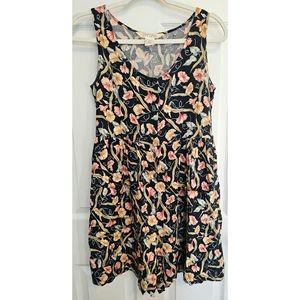 90s Vintage Express Floral Romper. Size: Small.